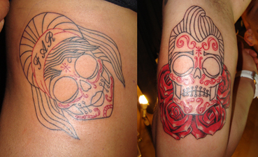 広島 タトゥー メキシカンスカル 広島タトゥー刺青 ｆｕｊｉｙａｍａ ｔａｔｔｏｏ