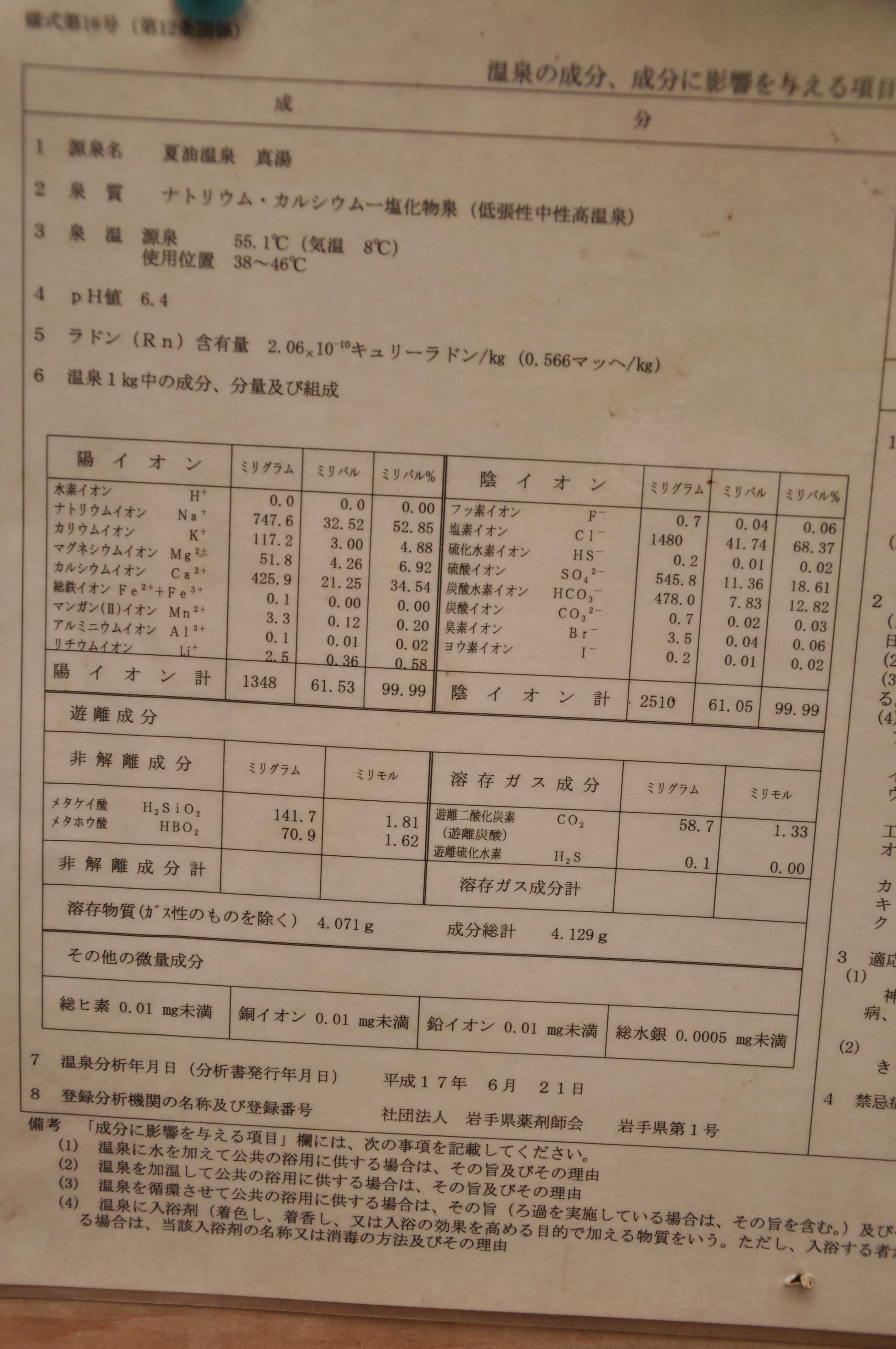 岩手県北上市 夏湯温泉 元湯夏油part1 300湯目 放浪公記