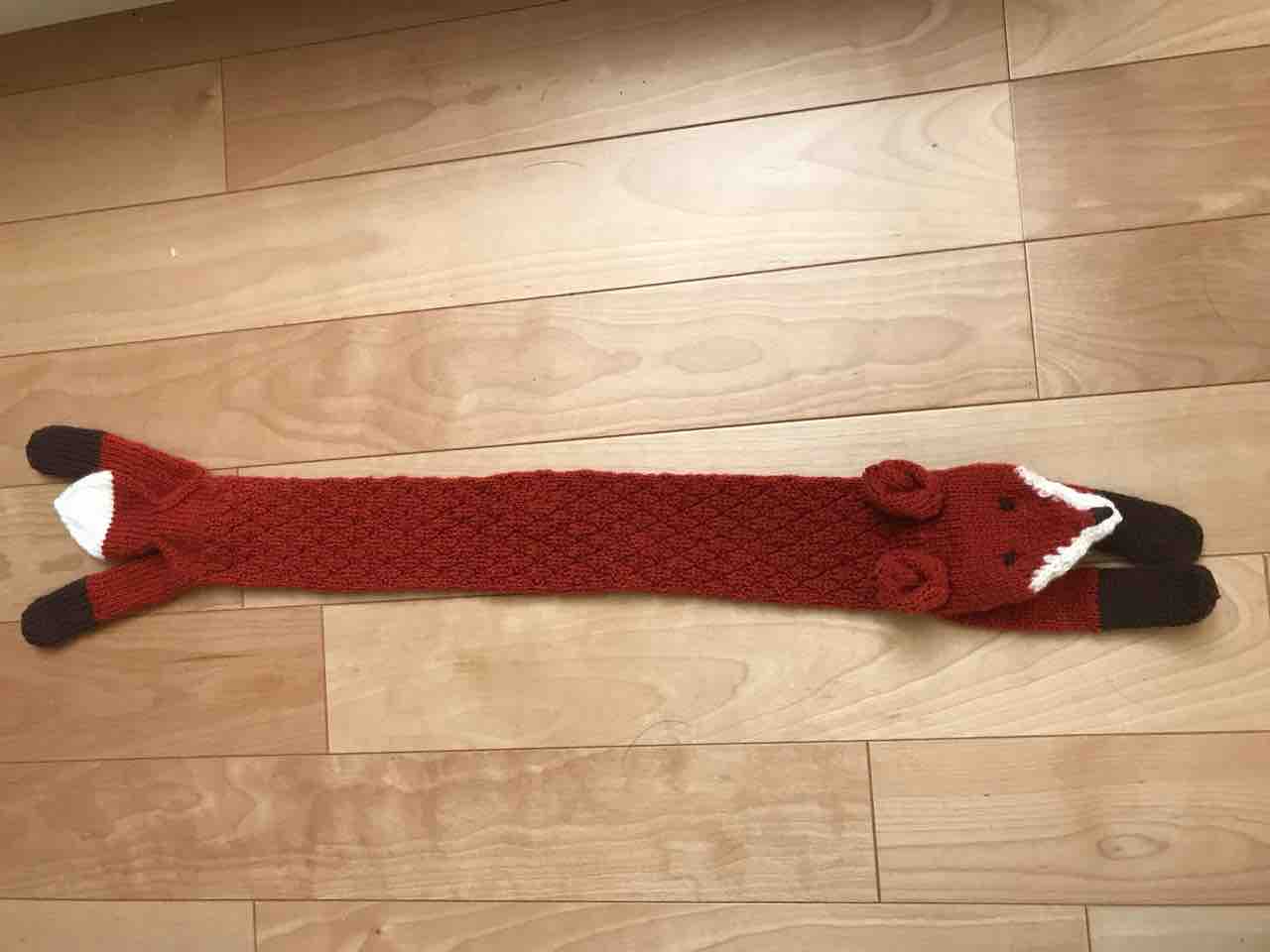 魔法の一本針でキツネのマフラーを編んでみた 寝ぼけてます 魔法の一本針でキツネのマフラーを編んでみた 寝ぼけてます