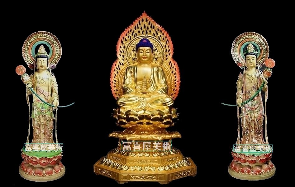 最高級?超大型 たかい 薬師三尊立像?仏教工芸品?如来観音精密彫刻
