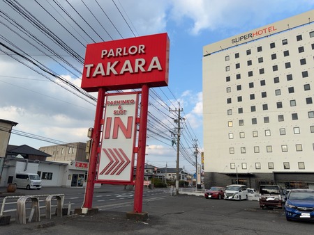 スーパーホテル長崎・諫早温泉 第二駐車場入り口IMG_4073