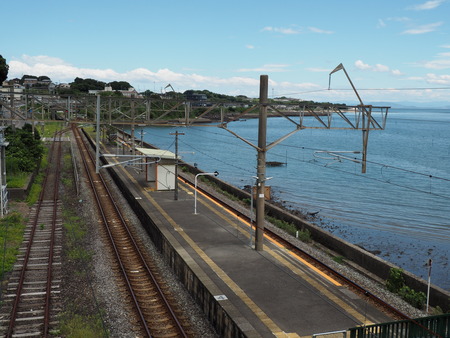 2022.08.05 諫早市小長井町 小長井駅P7293394