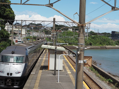 2022.08.05 諫早市小長井町 小長井駅P7293465