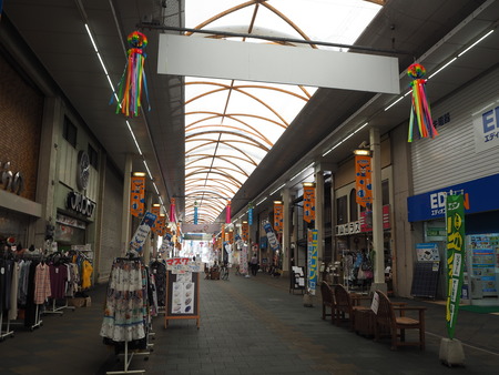 12−諫早栄町アーケードP7080848