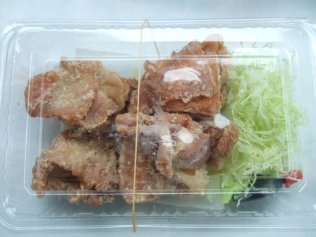 ジューシーな唐揚 鶏の白石さんの から揚げ弁当 島原市高島 長崎 諫早市民 ふくちゃんの食う 寝る 遊ぶ日記