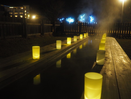 2023.02.17 雲仙温泉 雲仙灯りの花ぼうろP1011217