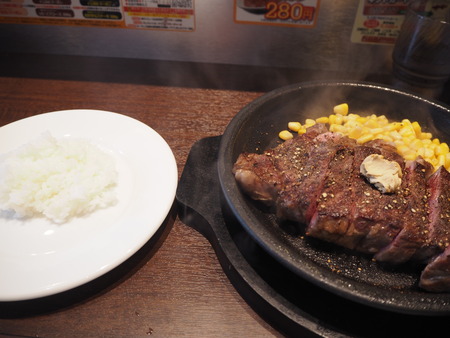 6-いきなりステーキ ホームプラザナフコ東諫早店P6190704