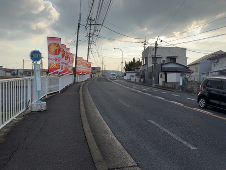 スーパーホテル長崎・諫早温泉 福田町バス停IMG_4076