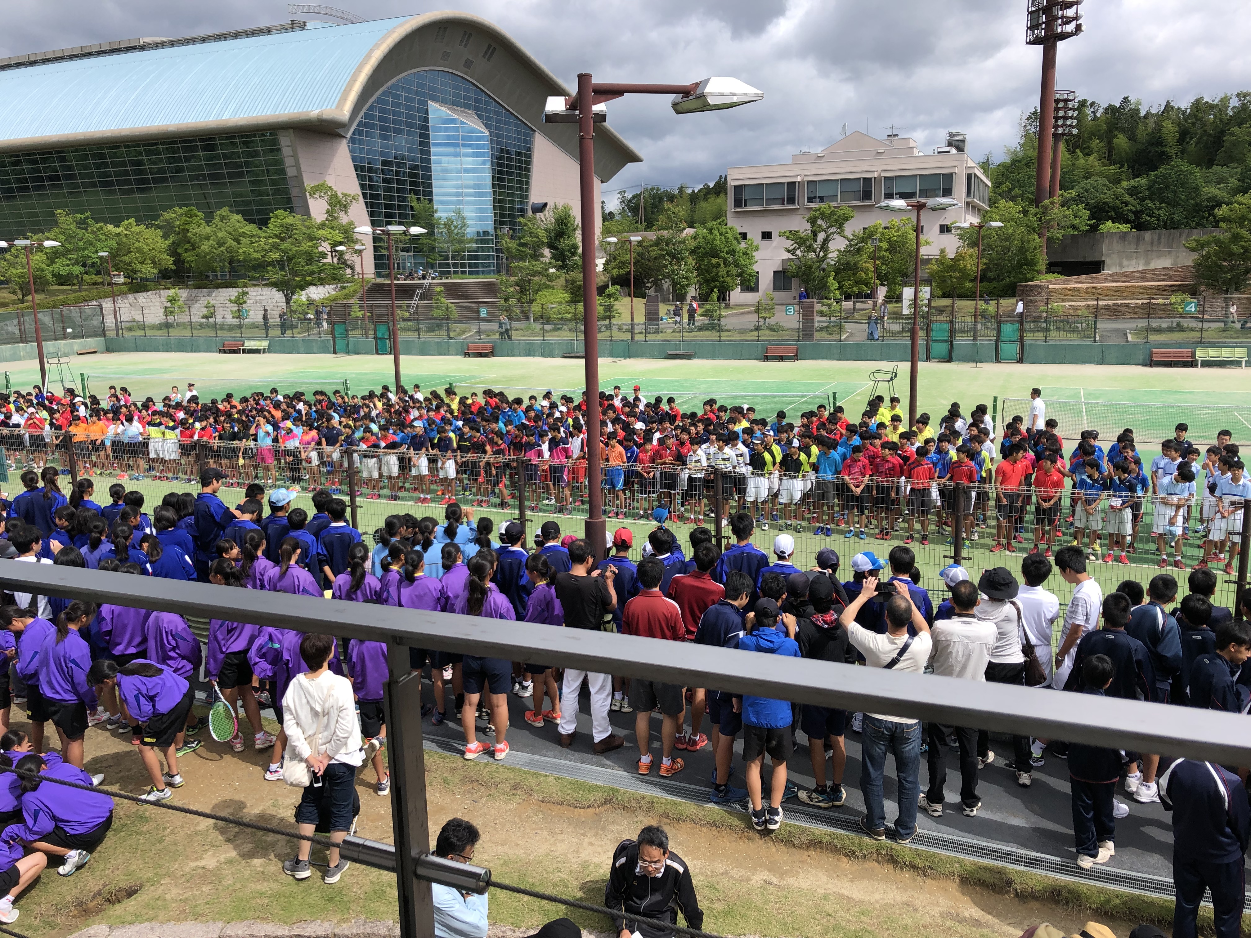 夏の中体連に向けて 前哨戦 三重県中学生ソフトテニス選手権大会 ソフトテニス オンライン