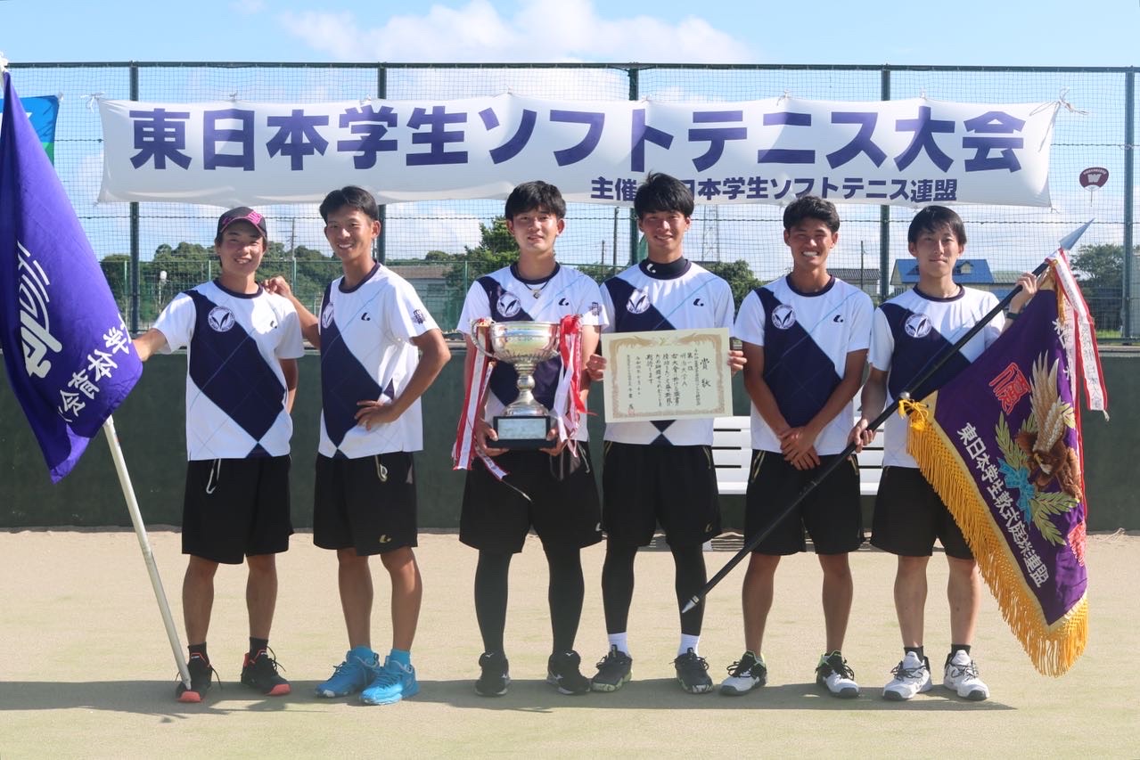 東日本インカレ 明治大学a 東京女子体育大学がv ソフトテニス オンライン