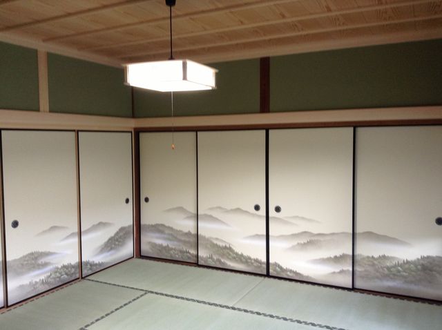 4枚柄の襖の新調 ふすま屋さんのブログ 4枚柄の襖の新調 ふすま屋さんのブログ