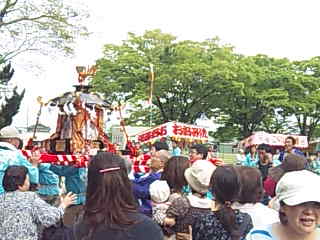 金魚祭り見物 ふくじまだより