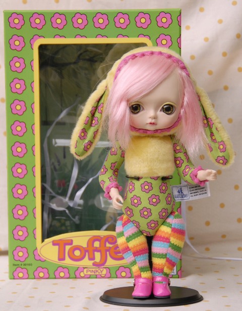 Toffee doll詳細紹介1 ～ピンキーとサクラ : 創作人形日記