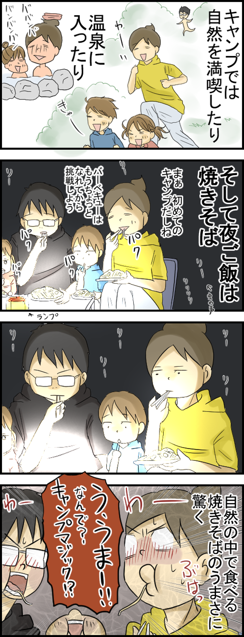 キャンプ1
