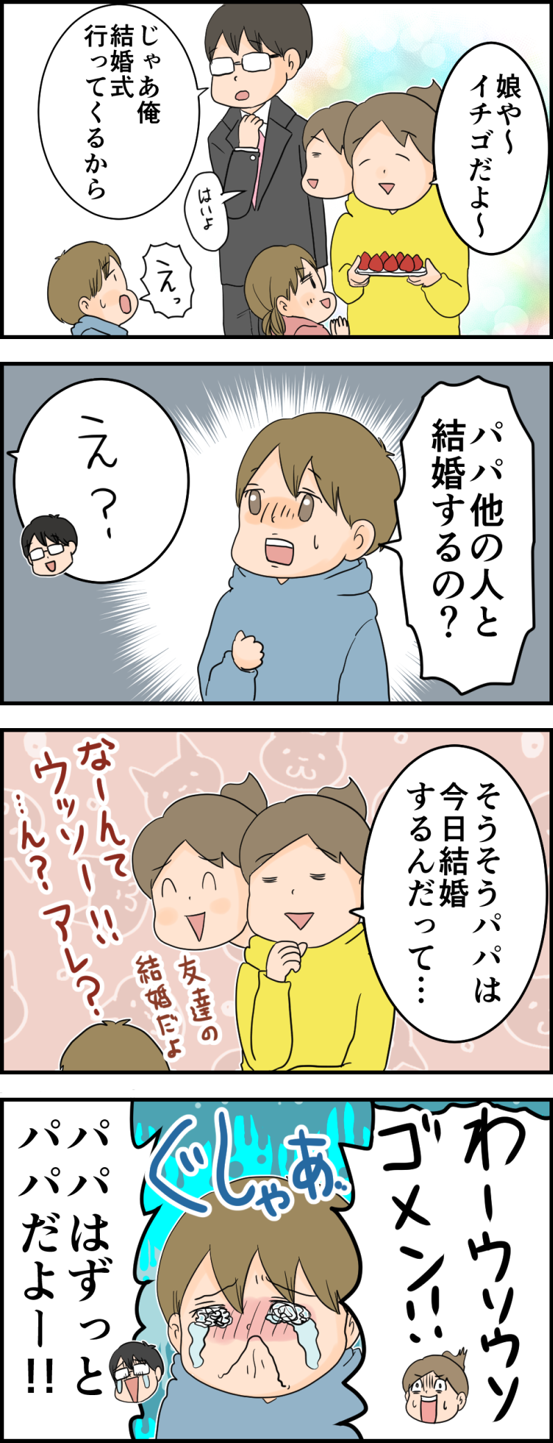 パパ今日結婚するの 天使な小悪魔たち Powered By ライブドアブログ
