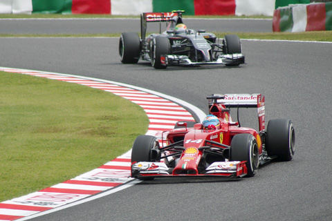 f1日本グランプリ　2014 プログラム 奥川浩彦の「撮ってみましたF1日本グランプリ 2014」（後編