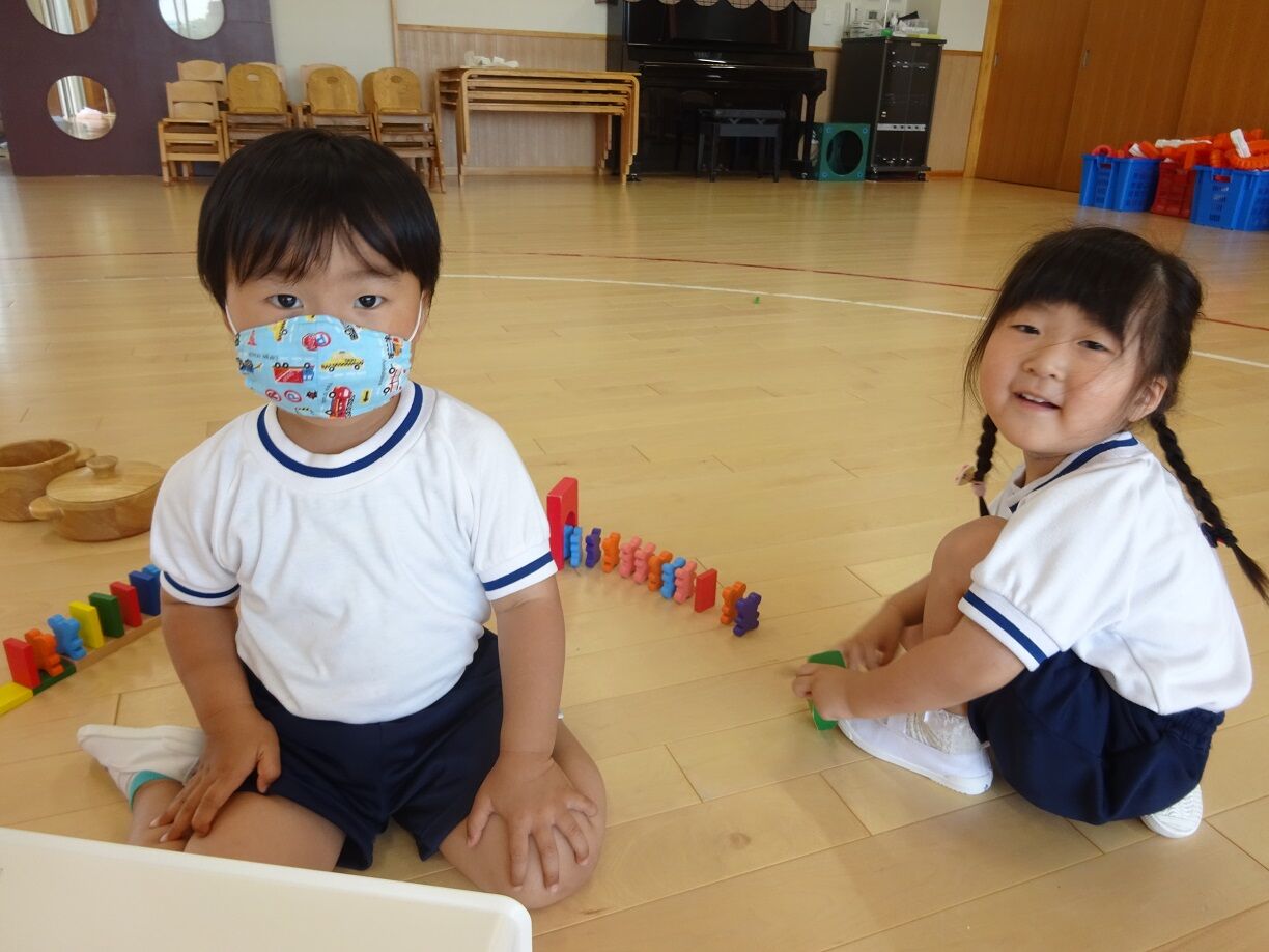 4 3歳児の室内遊び ふくの青葉幼稚園