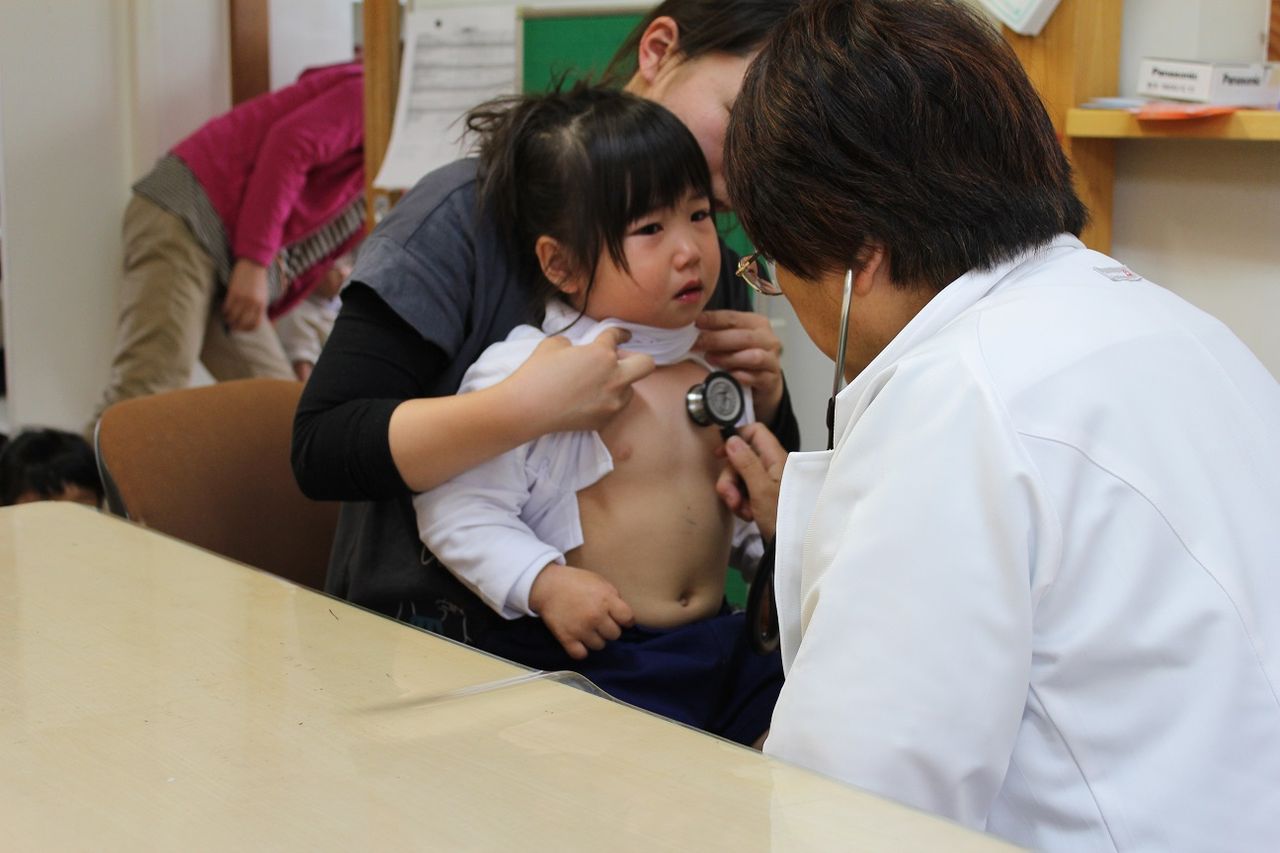 小学生　内科検診 