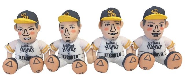 福岡ソフトバンクホークス選手STDぬいぐるみ