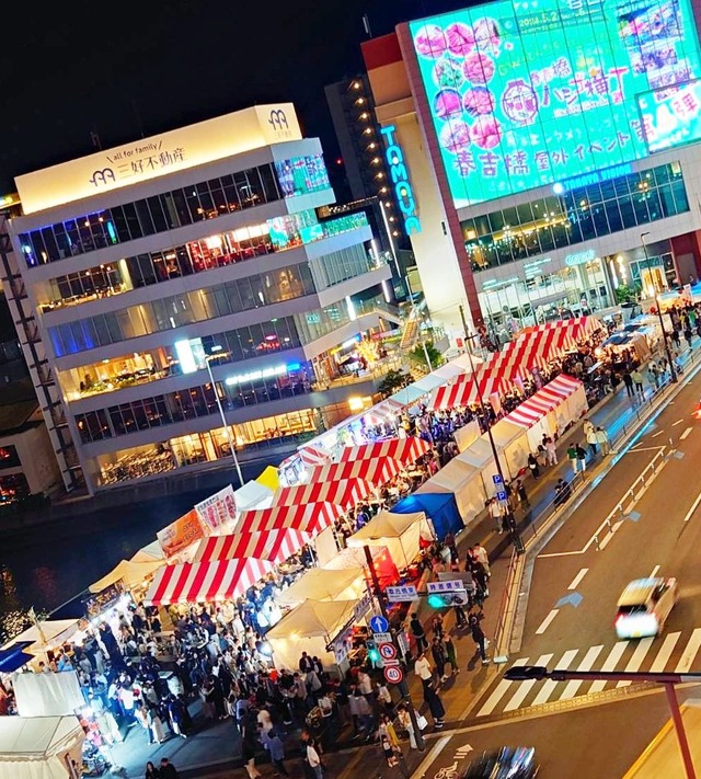 「春吉橋ハシゴ横丁」第4弾 福岡市博多区中洲の様子