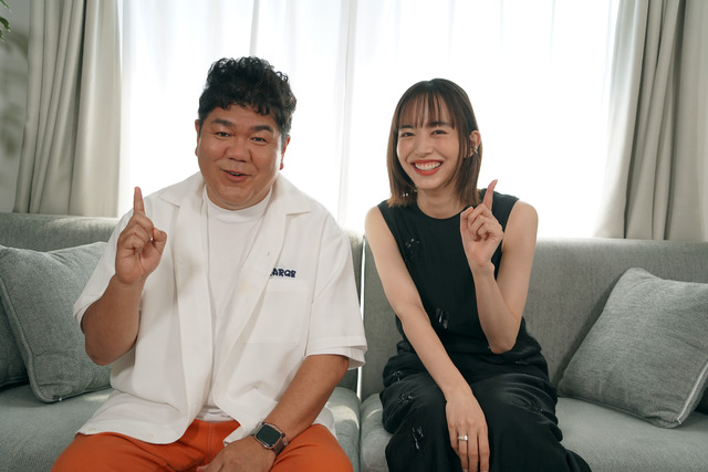 ゴリけんさんと井桁弘恵さん(福岡県出身)