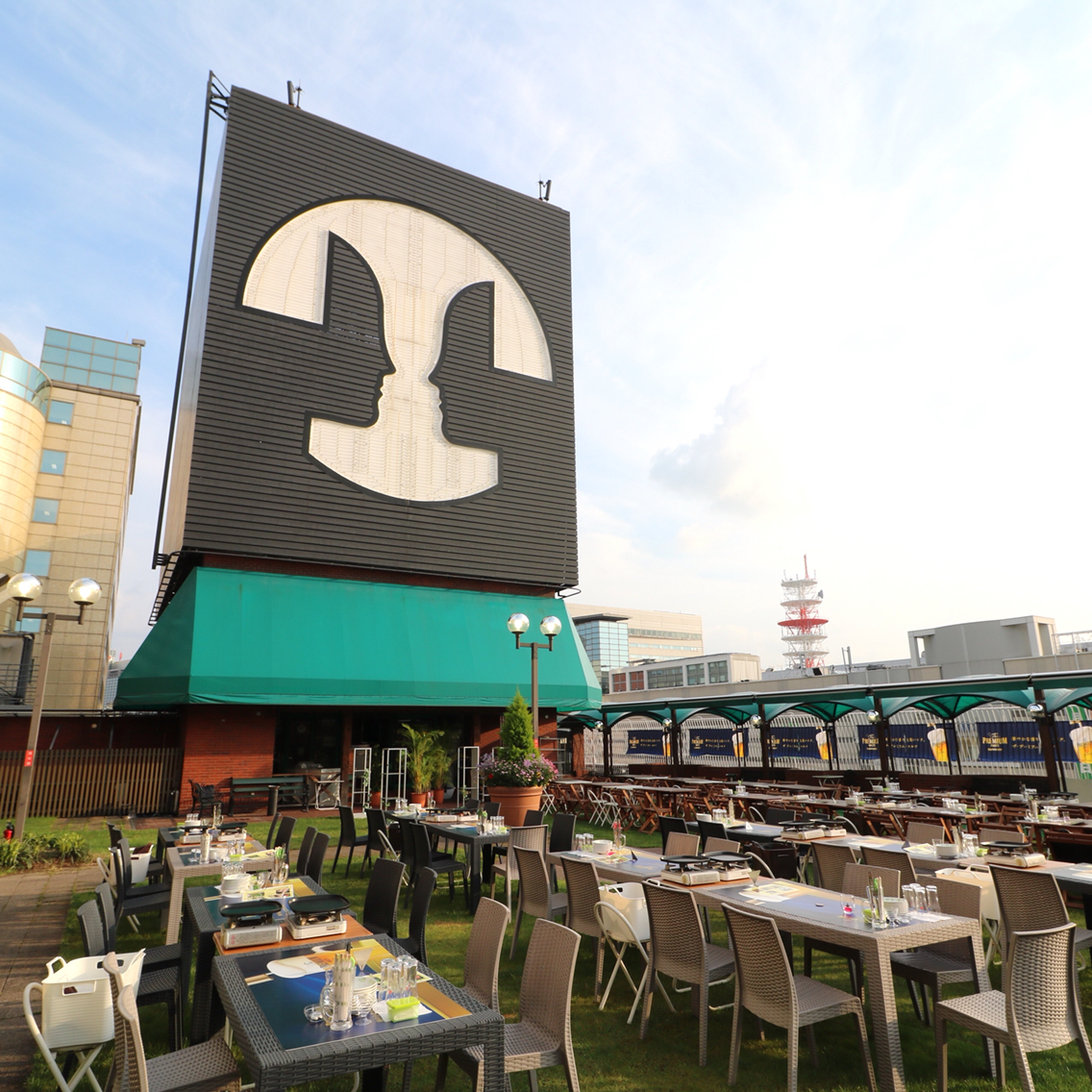 天神コアの屋上ビアガーデン17オープンレポート サムギョプサルなどアジア料理を中心に 時間制限なしの飲み食べ放題 フクオカーノ