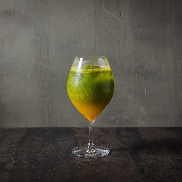 八女茶のエスプーマと貴醸酒のパッション利休ハイボール Remake easy