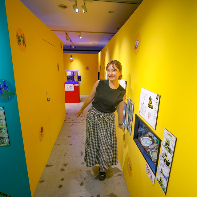 くにさきなるみさん「ゆるゆる図鑑危険生物展」福岡パルコレポート