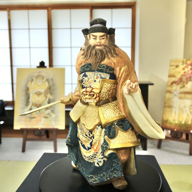 警固神社「疫病退散工芸展」小副川祐二