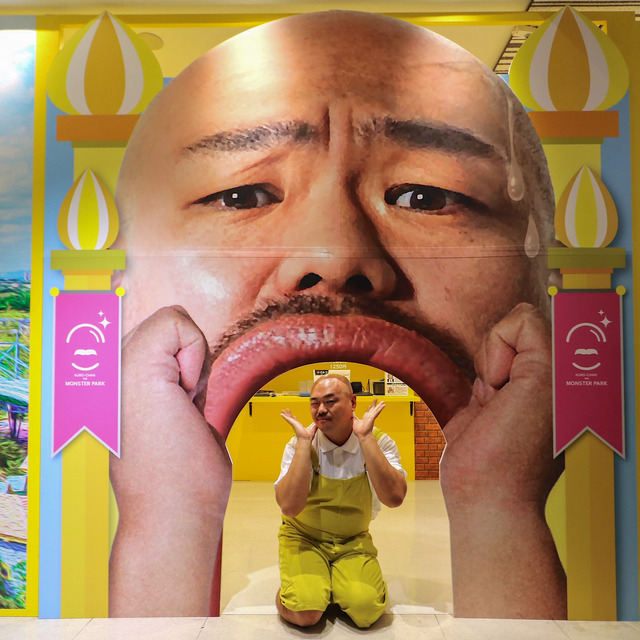 クロちゃんが福岡パルコ『クロちゃんのモンスターパーク』に来場