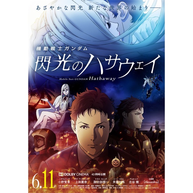 「機動戦士ガンダム 閃光のハサウェイ」メインポスター