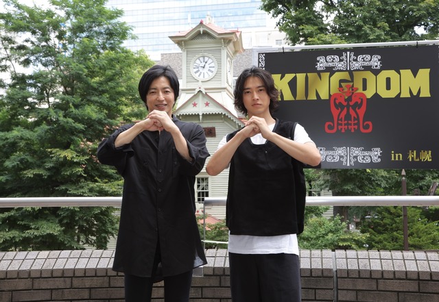 山﨑賢人、大沢たかお、札幌で「キングダム 運命の炎」舞台挨拶