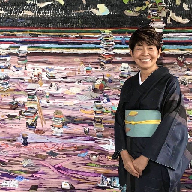 石鍋博子さんトークイベントさん『現代アートを買うということ』