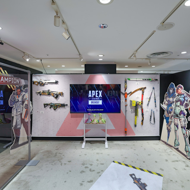 「Apex Legends™ Museum + POP UP STORE」福岡パルコ内観