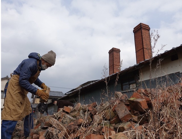 佐賀県有田町「金善製陶所」の耐火レンガ