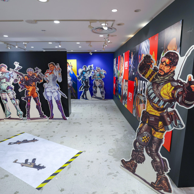 「Apex Legends™ Museum + POP UP STORE」福岡パルコ内観