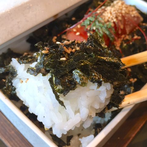 「元祖博多めんたい重」福岡市西中洲の食事レポートの写真