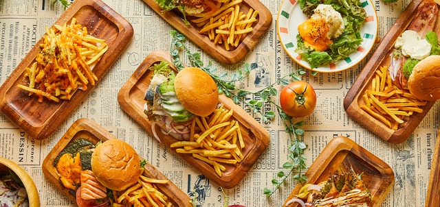 磯っこ商店博多店のUber Eats限定店舗「Fish and cheese burger」