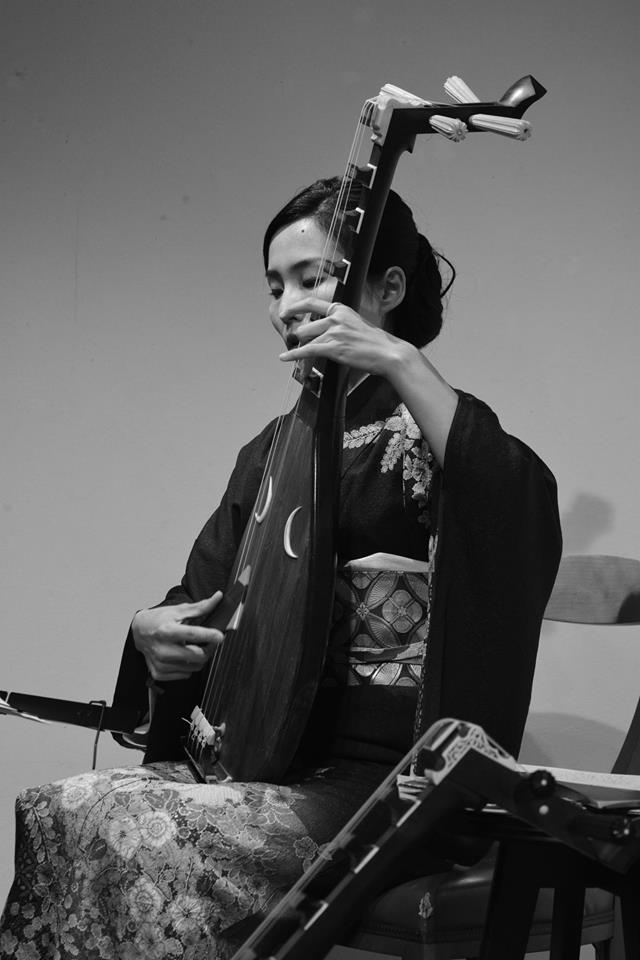 尾方蝶嘉 筑前琵琶の世界/漆の町家・箱嶋邸に響く音と語り
