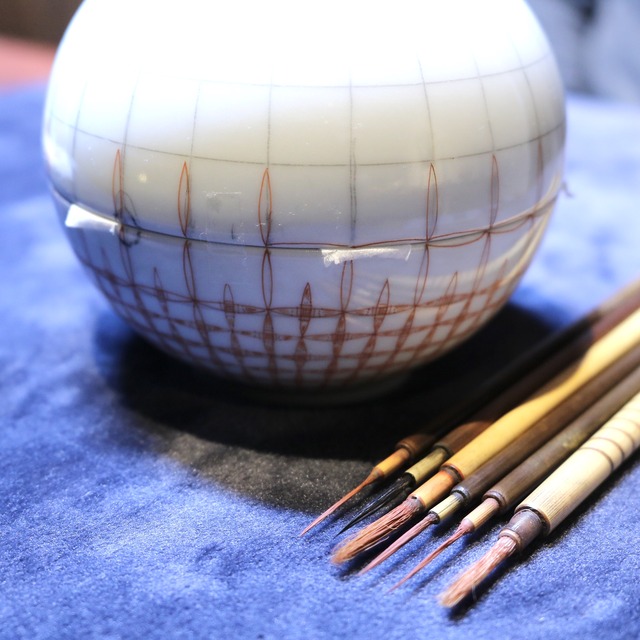 ホテルカルティア太宰府「赤絵細描・米久和彦作陶展」