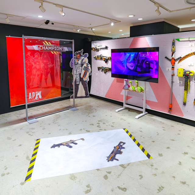 「Apex Legends™ Museum + POP UP STORE」福岡パルコ内観