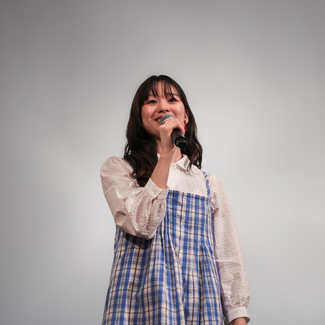 森田想さん、映画『いろは』長崎県佐世保市で舞台挨拶。
