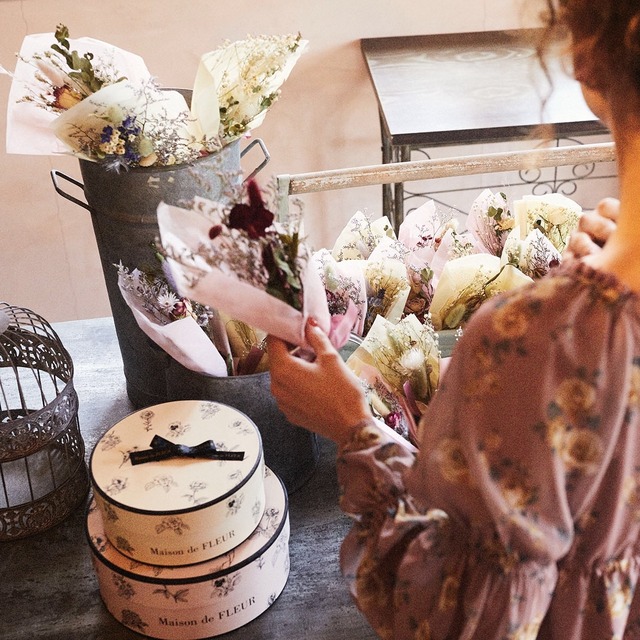 メゾン ド フルール天神地下街店内「フラワーマーケット」