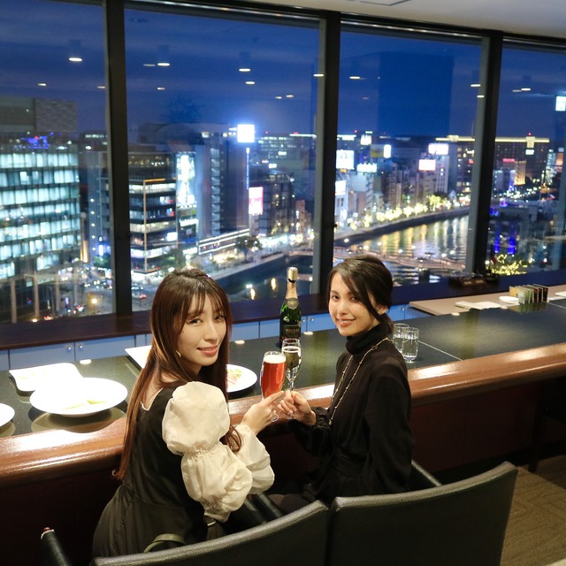 西鉄イン福岡13f レストラン バー ブロッソ レポート アクロス福岡前の 福岡の夜景が一望できるレストラン バー フクオカーノ 福岡 の情報サイト
