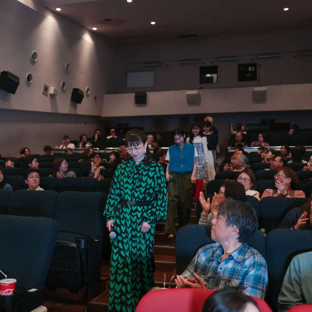 映画『いろは』長崎県佐世保市で舞台挨拶。