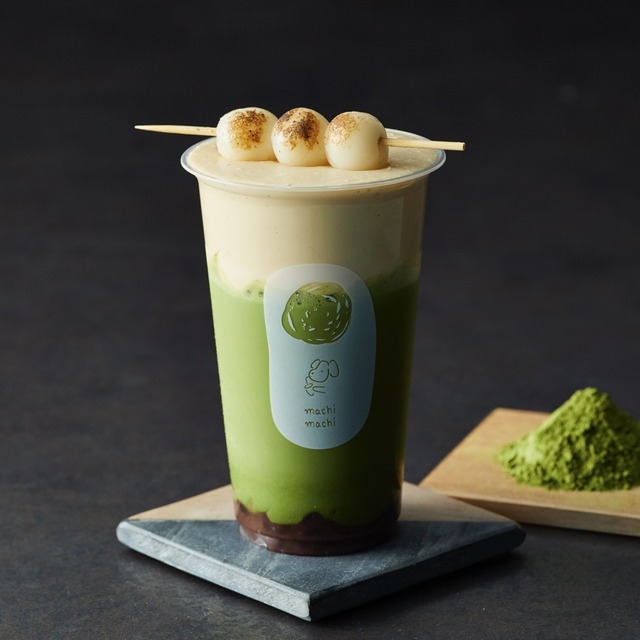 マチマチ福岡パルコ店「もちもち抹茶あずきラテ」