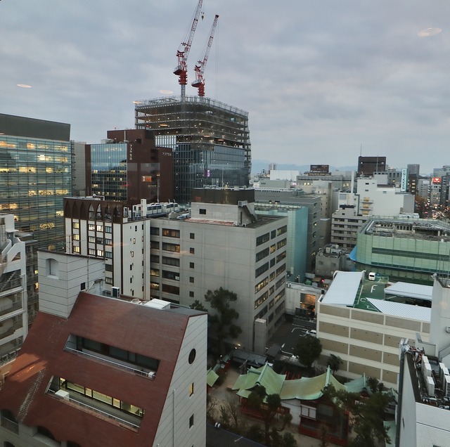 西鉄イン福岡13F「レストラン&バー ブロッソ」景色