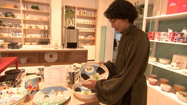 食器店アラビアにて