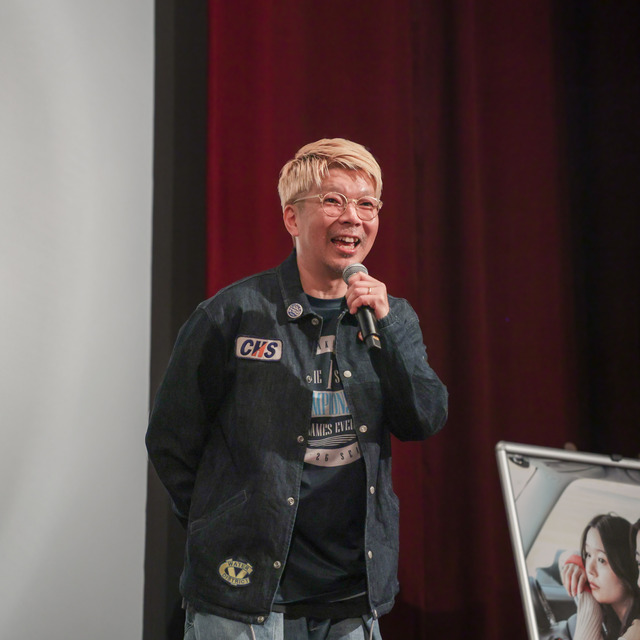 横尾初喜監督、、映画『いろは』長崎県佐世保市で舞台挨拶。
