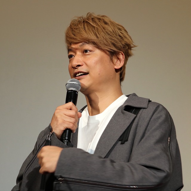 香取慎吾さんと白石和彌監督が福岡で映画「凪待ち」の記者会見と舞台挨拶